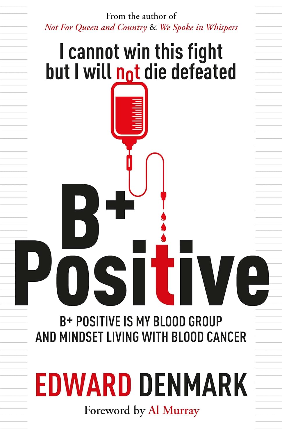 B Positive book cover